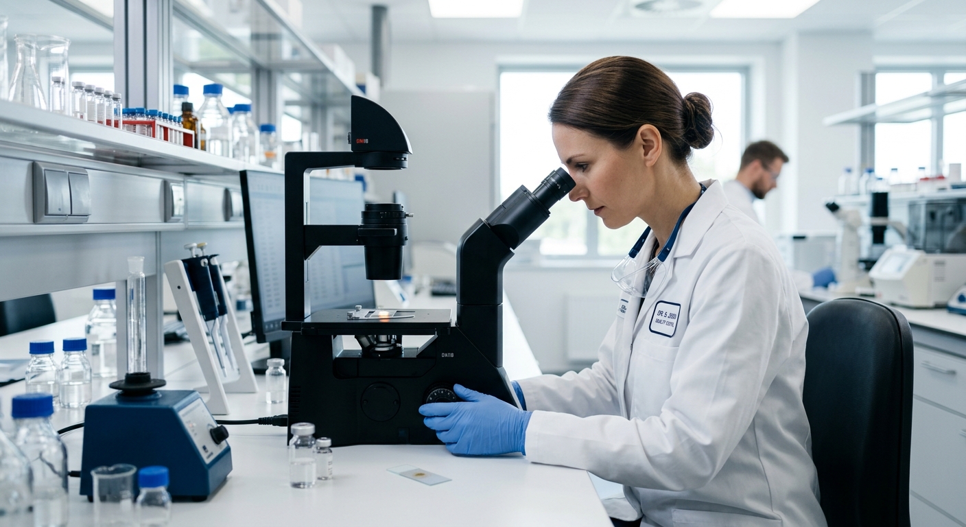 Pharmaceutical quality control laboratory in India
